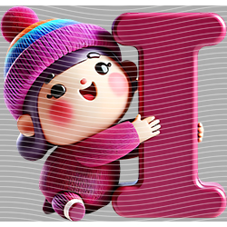Cartoon letters-CL 582